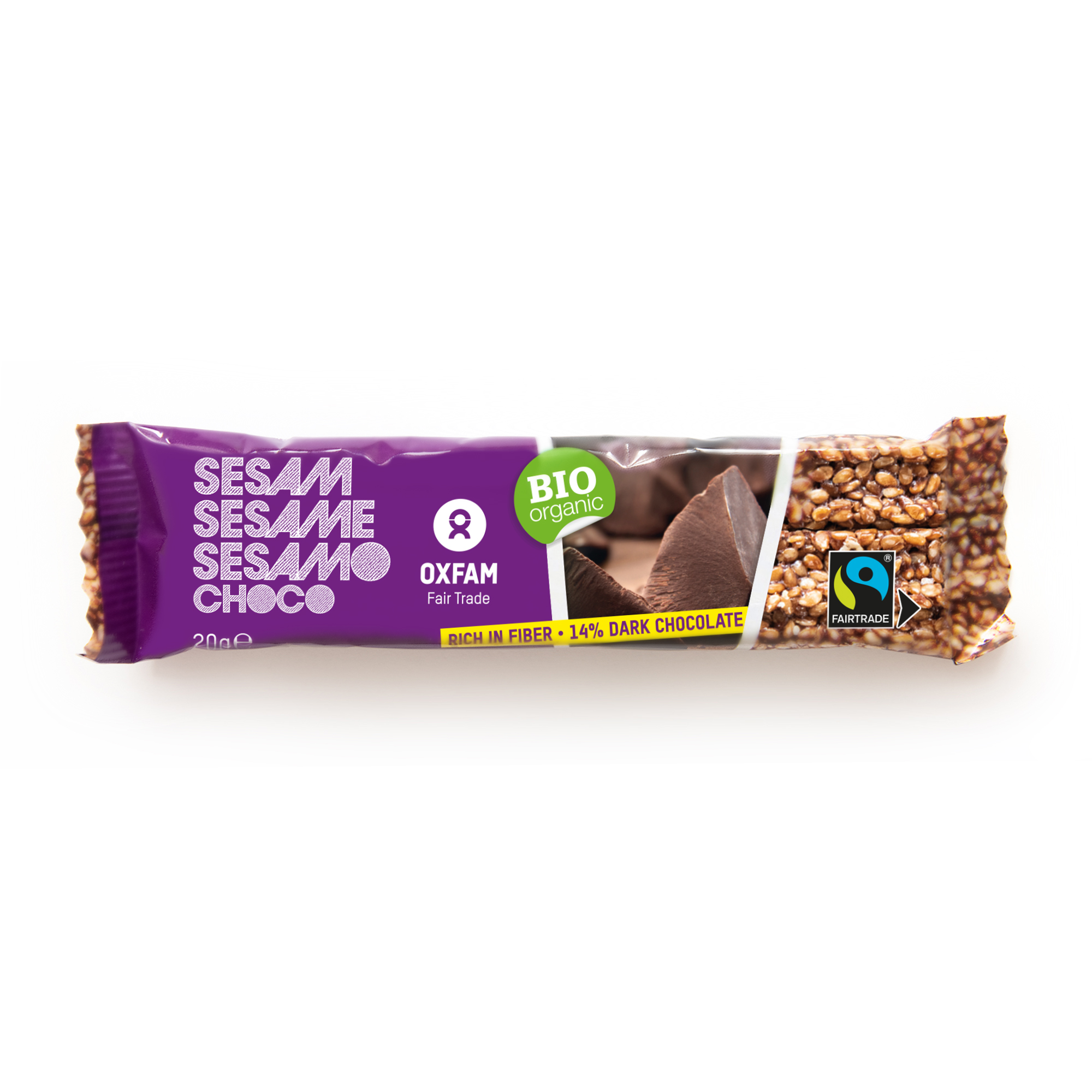 Recensent Leia onthouden BIO Sesamreep met pure chocolade | Oxfam Fair Trade